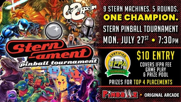 STERN-ament Pinball Tournament