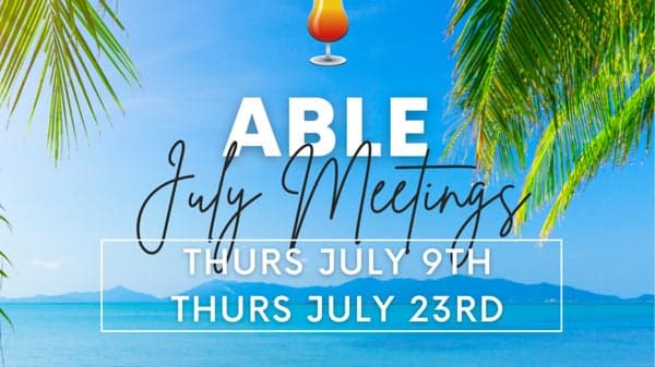 ABLE ** TWICE MONTHLY ** Meeting
