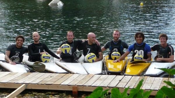 Kayak polo  Games - not for beginners