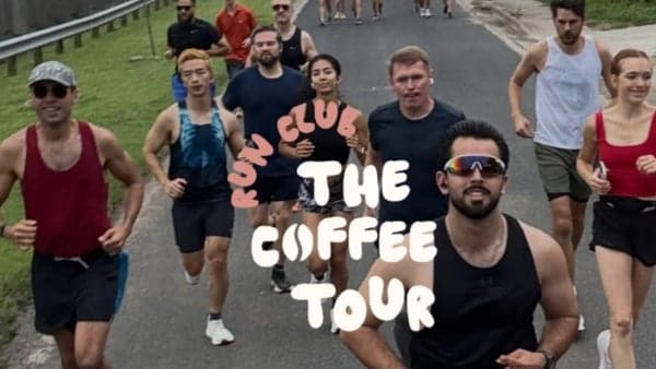 RSVP through Sweatpals: 7/12 funky sol coffee the coffee tour run club
